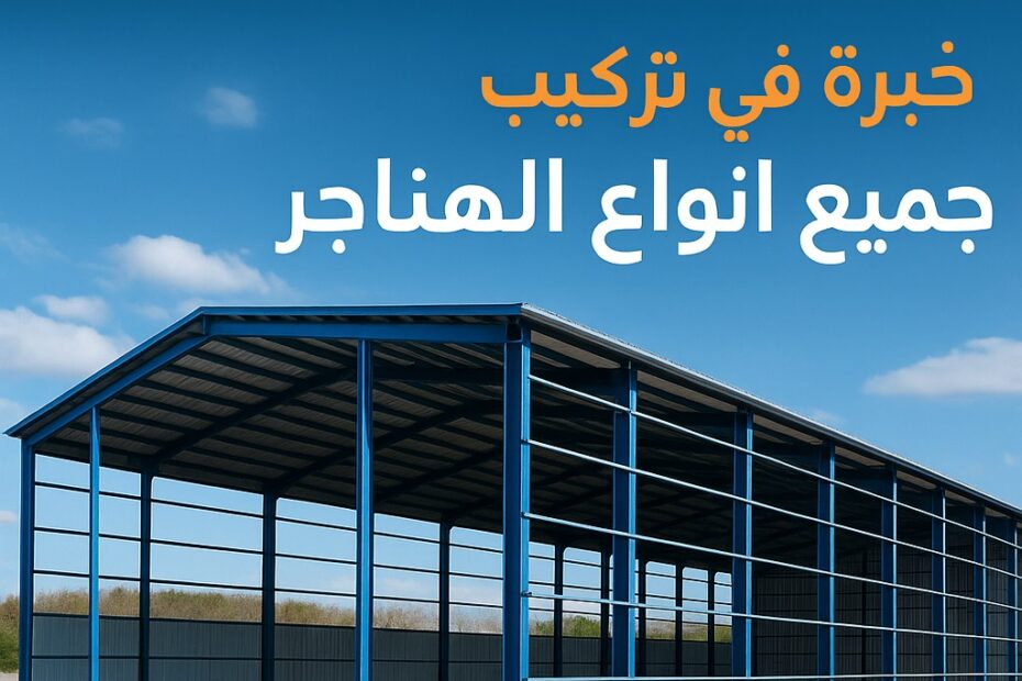 شركة الشهري للمقاولات والتسويق العقاري – خبرة تمتد لتصميم وتركيب جميع أنواع الهناجر والمستودعات