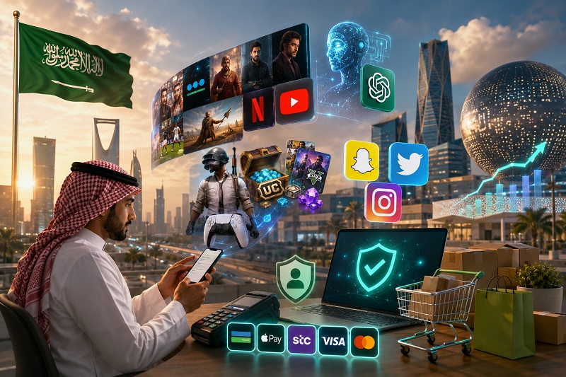 دليل الخدمات الرقمية في السعودية 2026